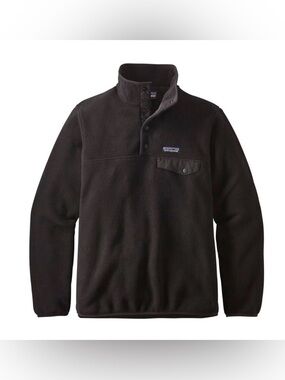 Patagonia Black Snap-T Fleece Pullover